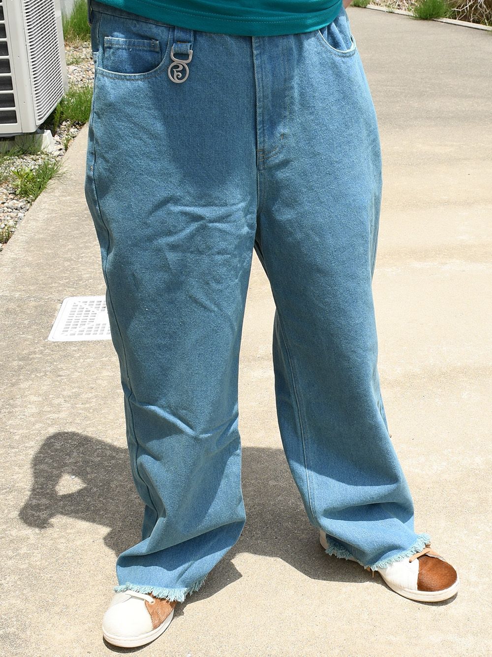 RC LOGO WIDE-DENIM