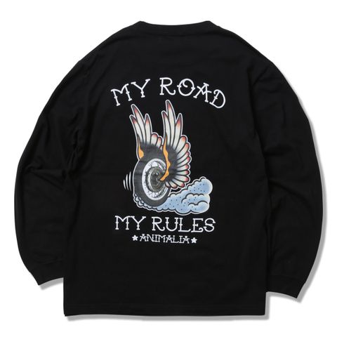 MY ROAD, MY RULES L/S