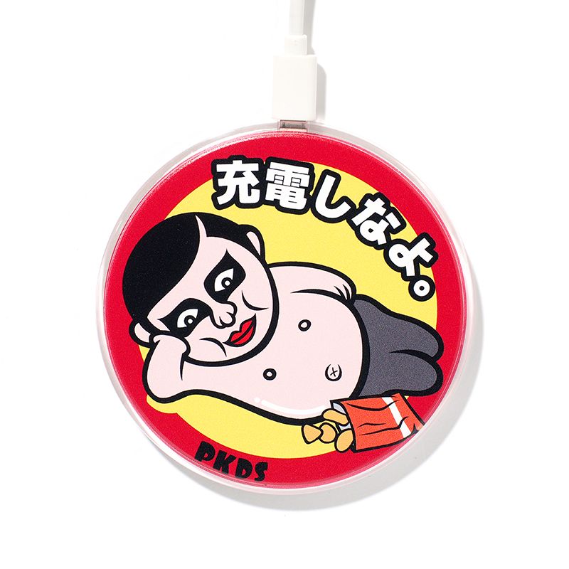 ぽっちゃいつワイヤレスチャージャー