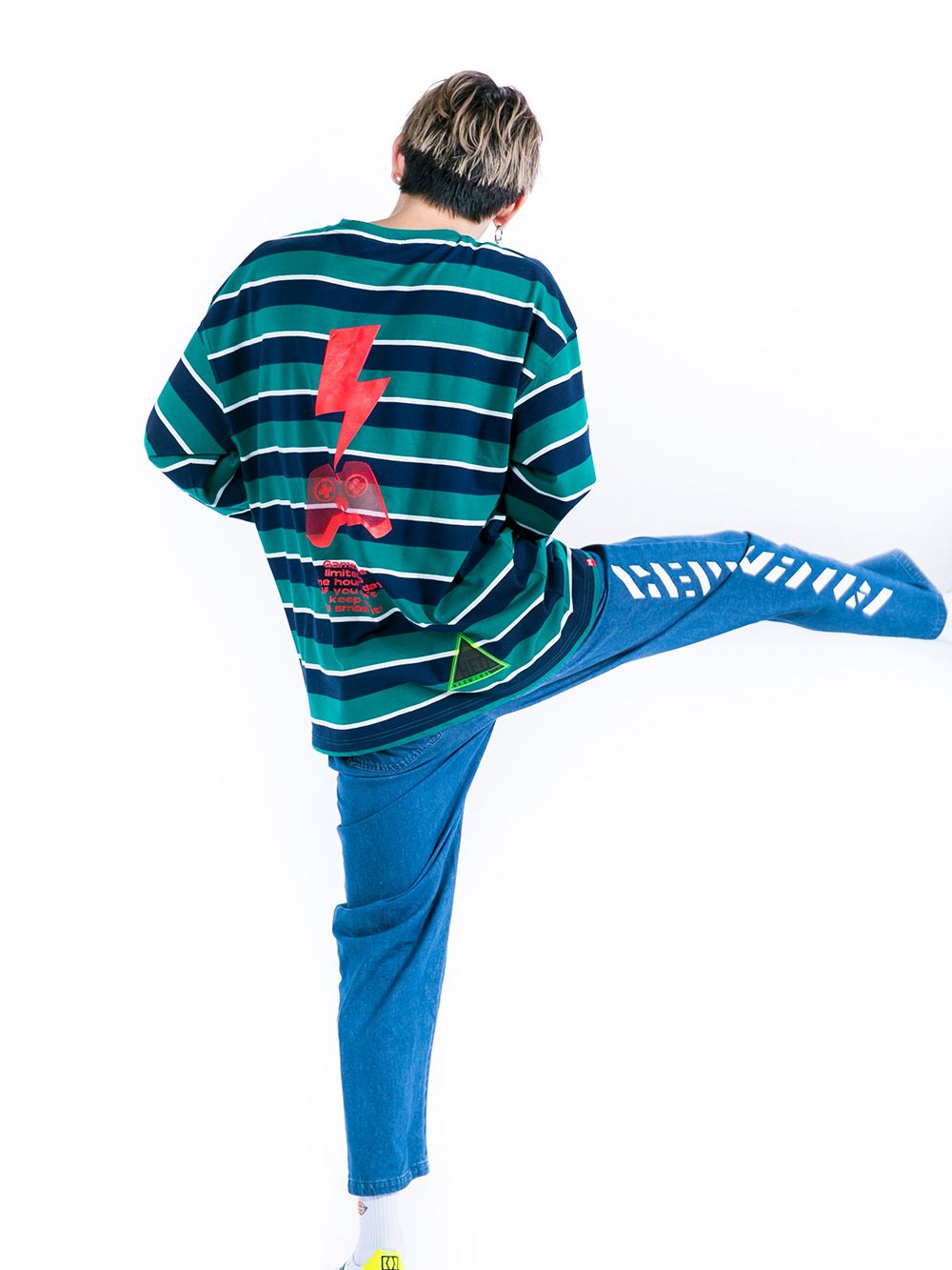 Game set Border Long Sleeve T-shirt