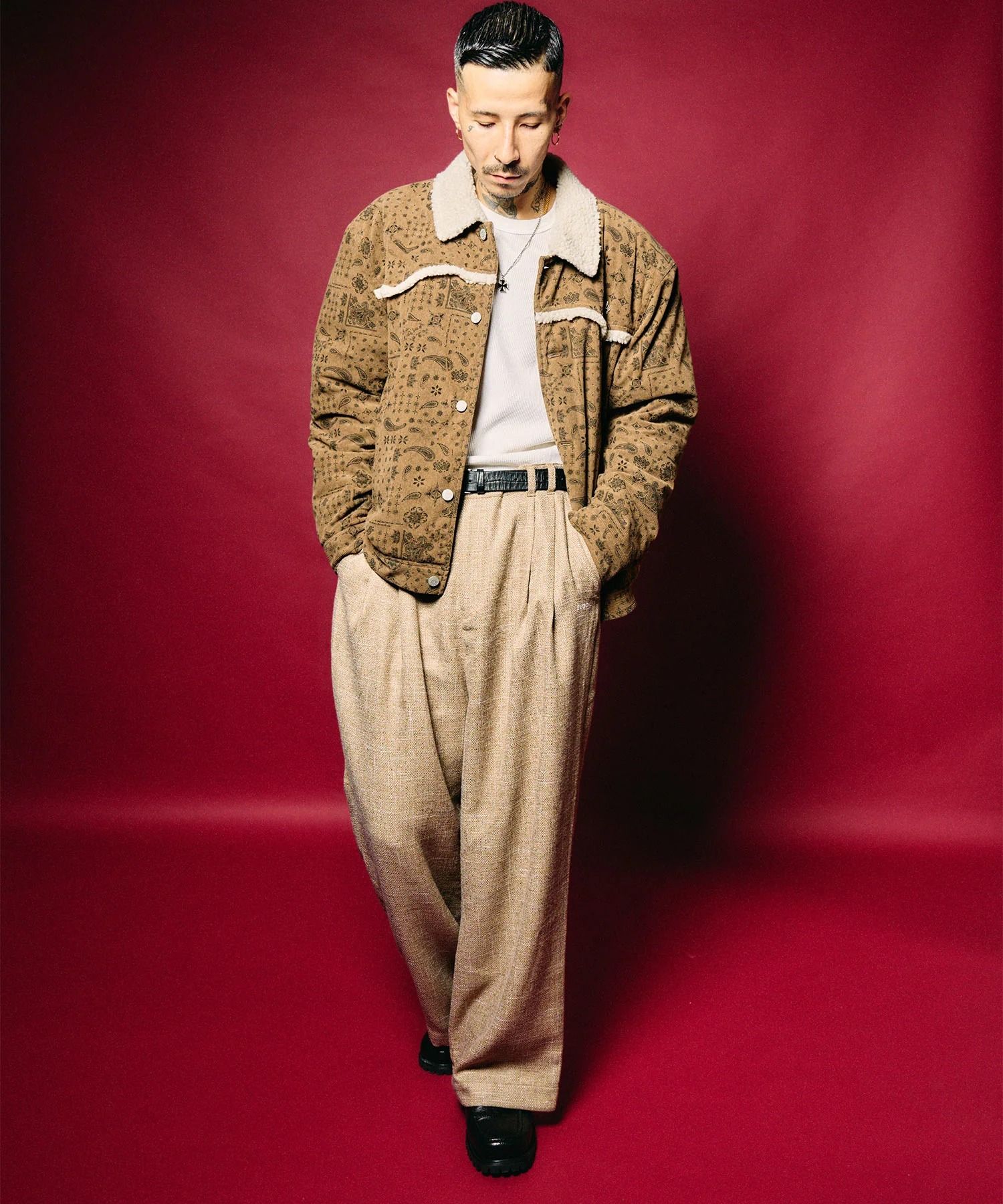 Tweed slacks