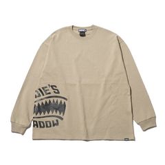 SHARK TEETH -BIG SILHOUETTE LS TEE