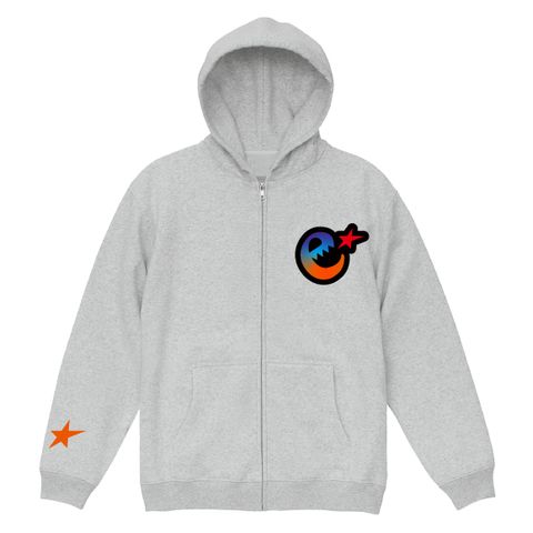 rg master grad. zip hoody 10oz裏起毛