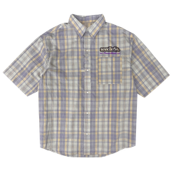 sd laid back color over size check shirts