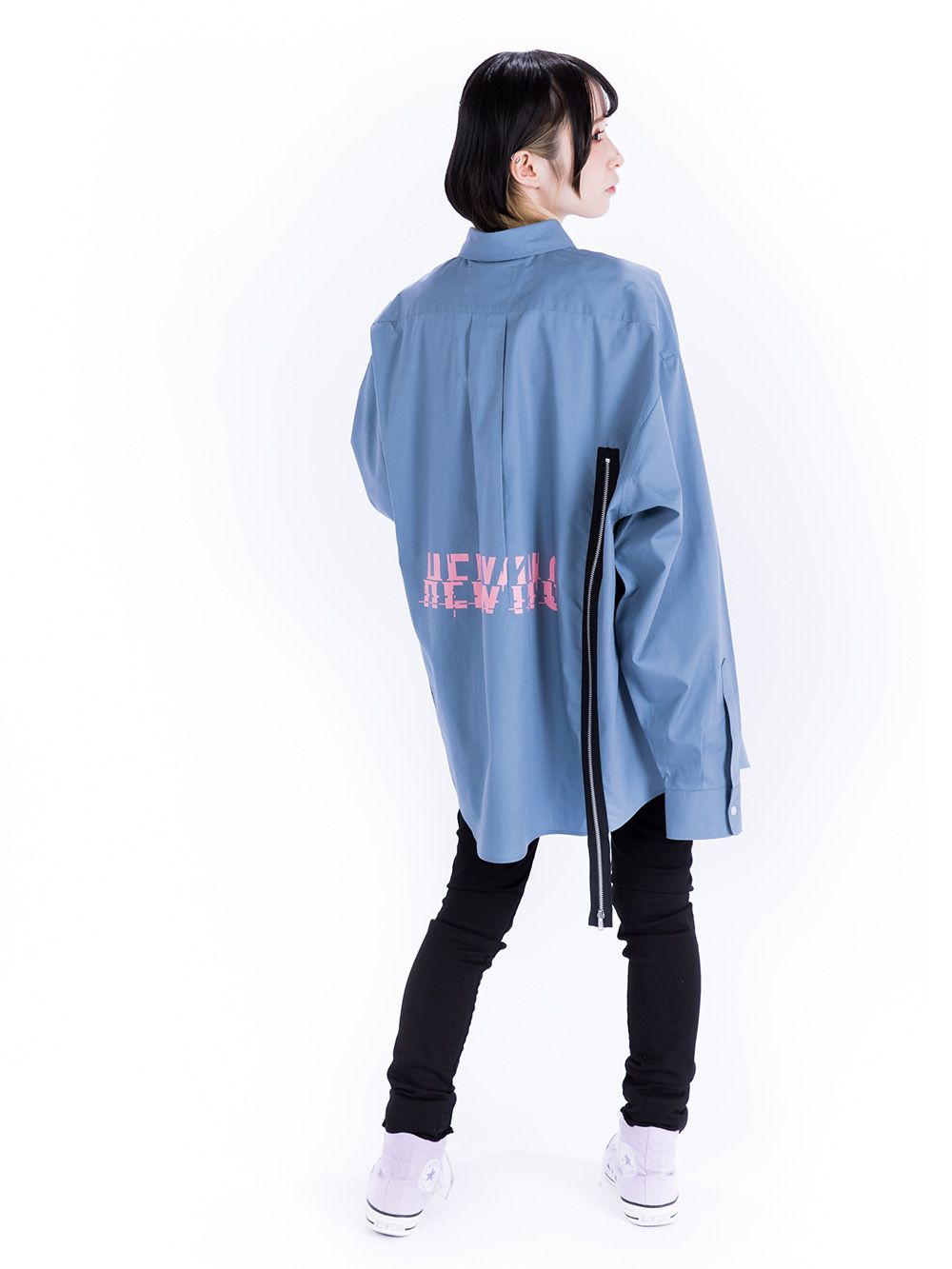Big Silhouette Double Zip Shirt
