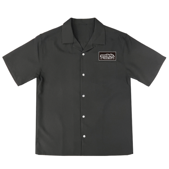 sd coop wappen over size open collar shirts