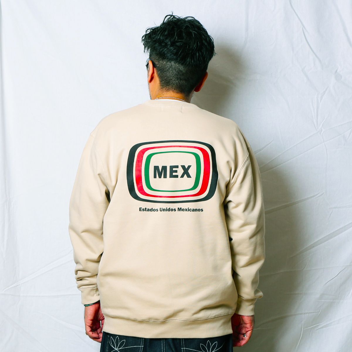 10oz Crew Sweat(loop terry) -MEX