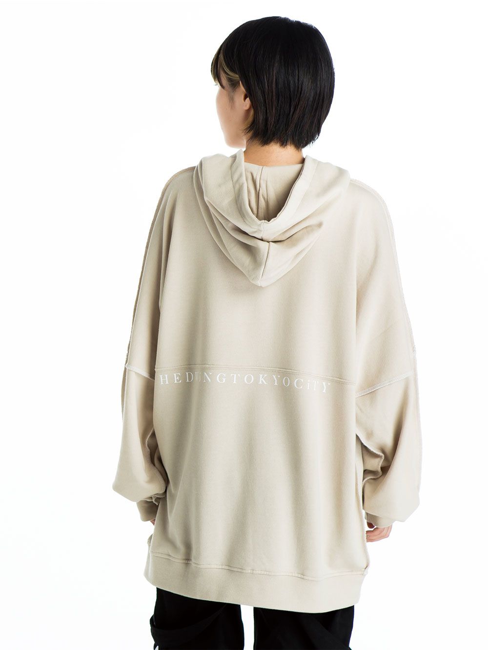 Drop Shoulder Light Hoodie