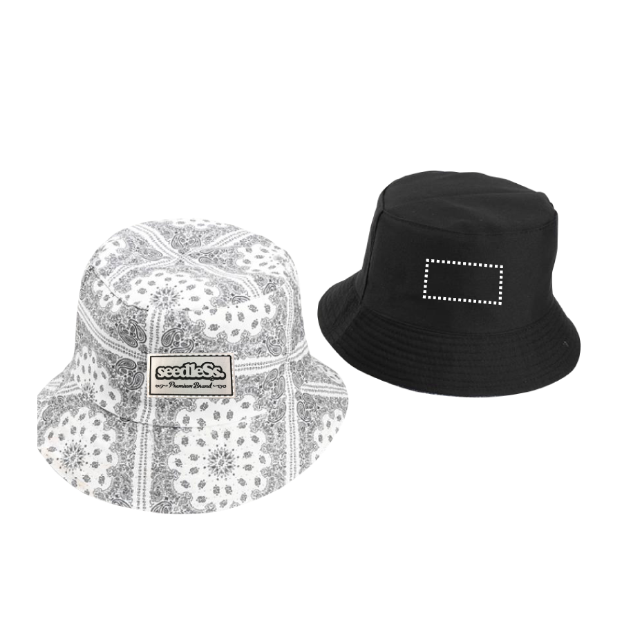 sd Paisley reversible bucket hat