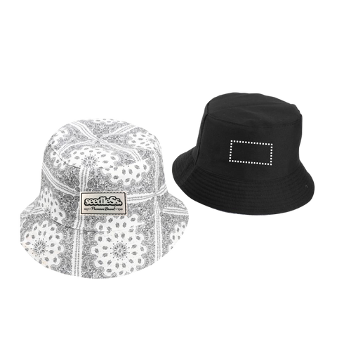 sd Paisley reversible bucket hat