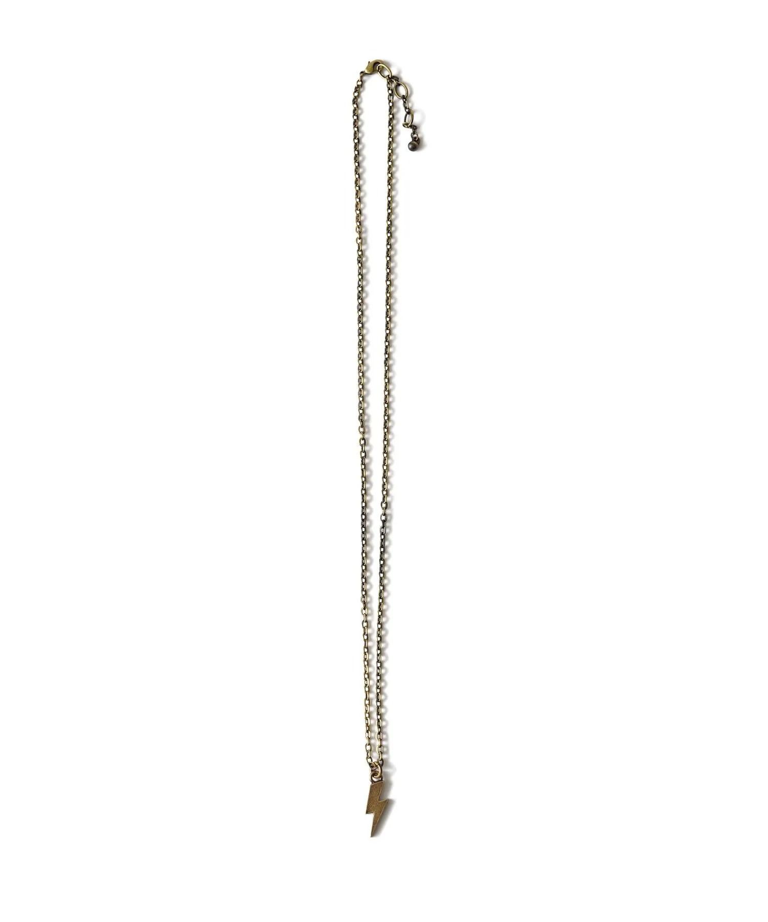 Metal necklace-thunder-