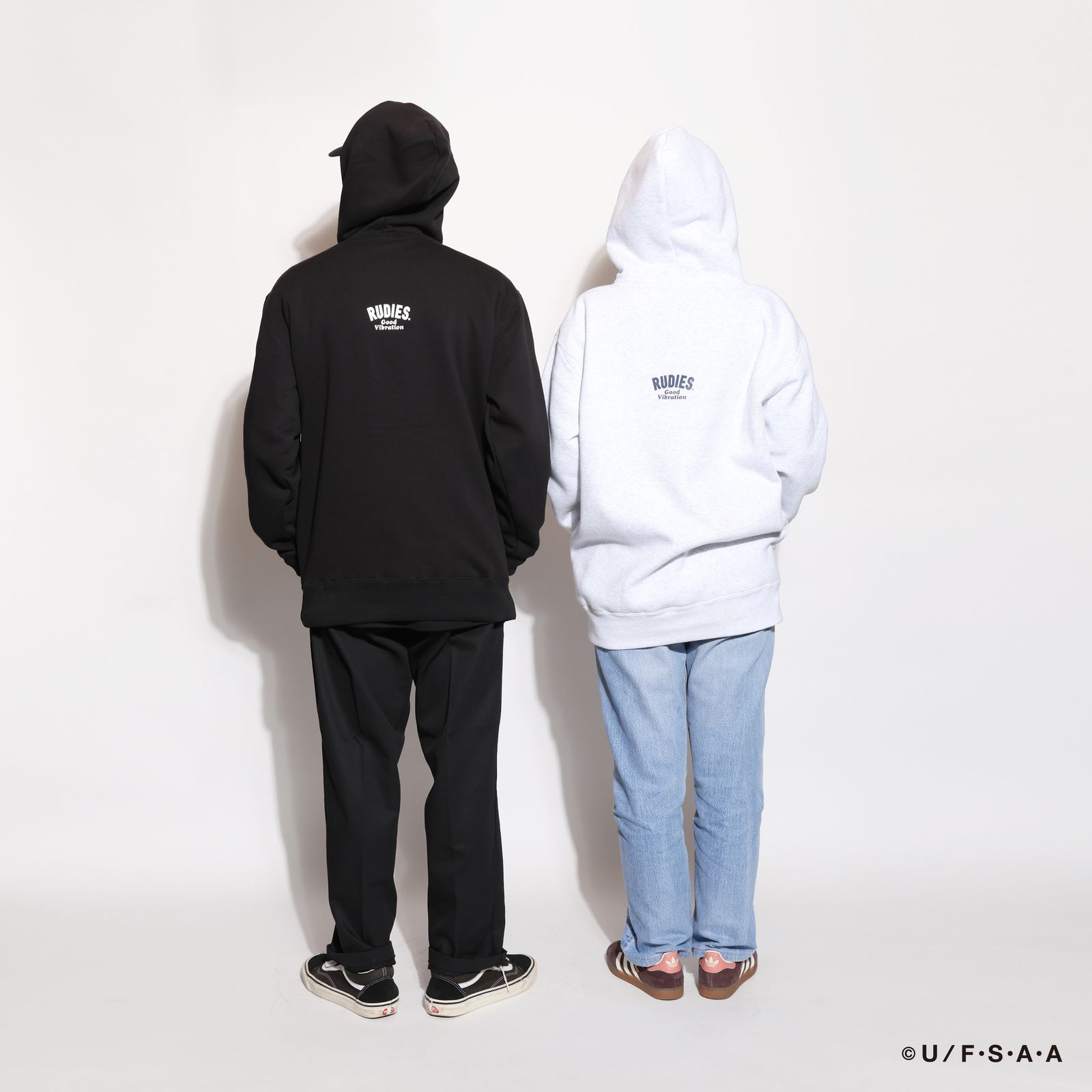 RUDIE'SxCRAYON SHINCHAN CIRCLEMOSH HOOD SWEAT