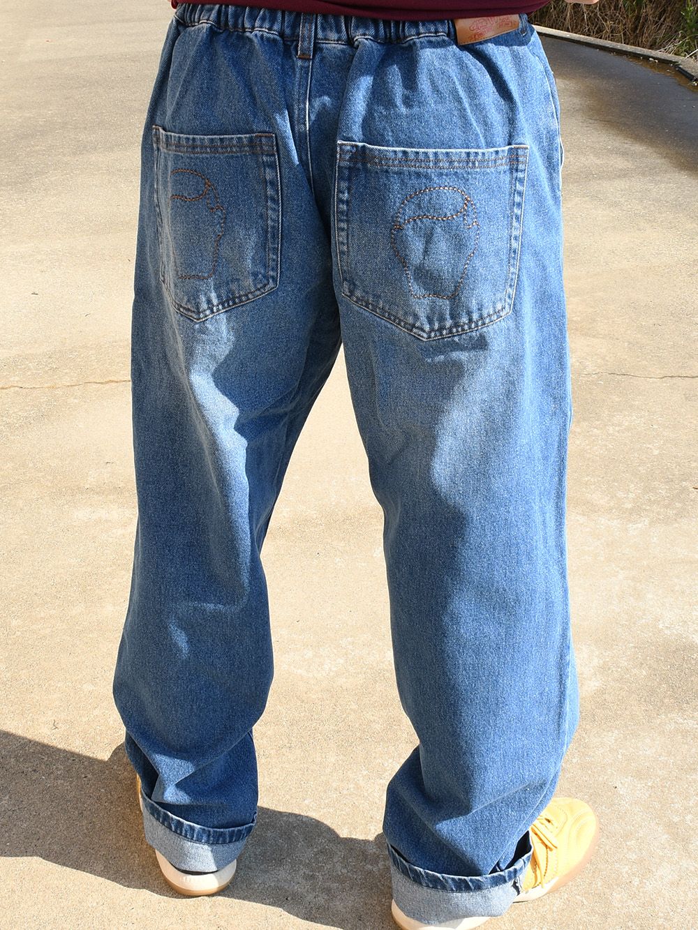 あいつステッチデニム