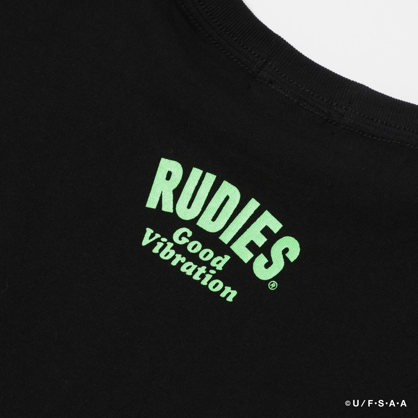 RUDIE'SxCRAYON SHINCHAN CIRCLEMOSH BIGSILHOUETTE TEE