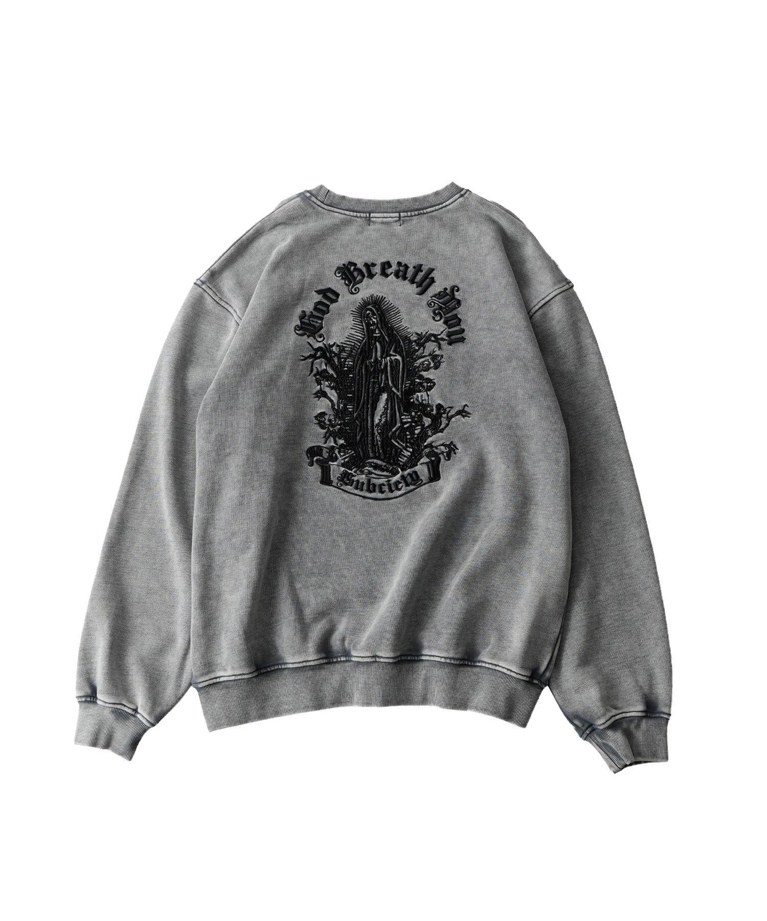 Washed skull maria sweatshirt