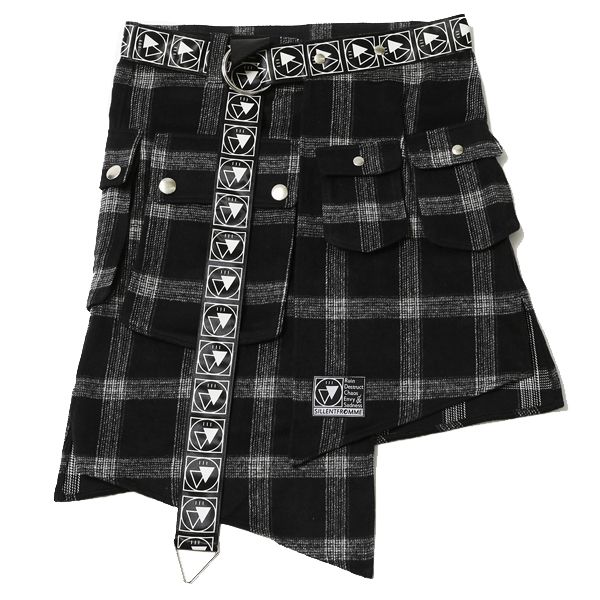 HARRIET -6pockets Wrap Skirt-