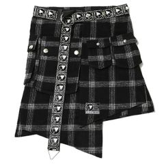 HARRIET -6pockets Wrap Skirt-