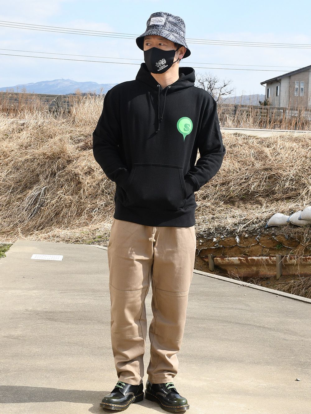 sd  fluorescence marks hoody