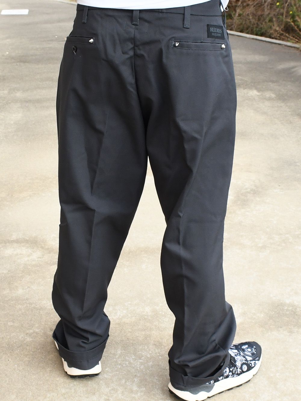 SPIKES -STUDS WORK PANTS