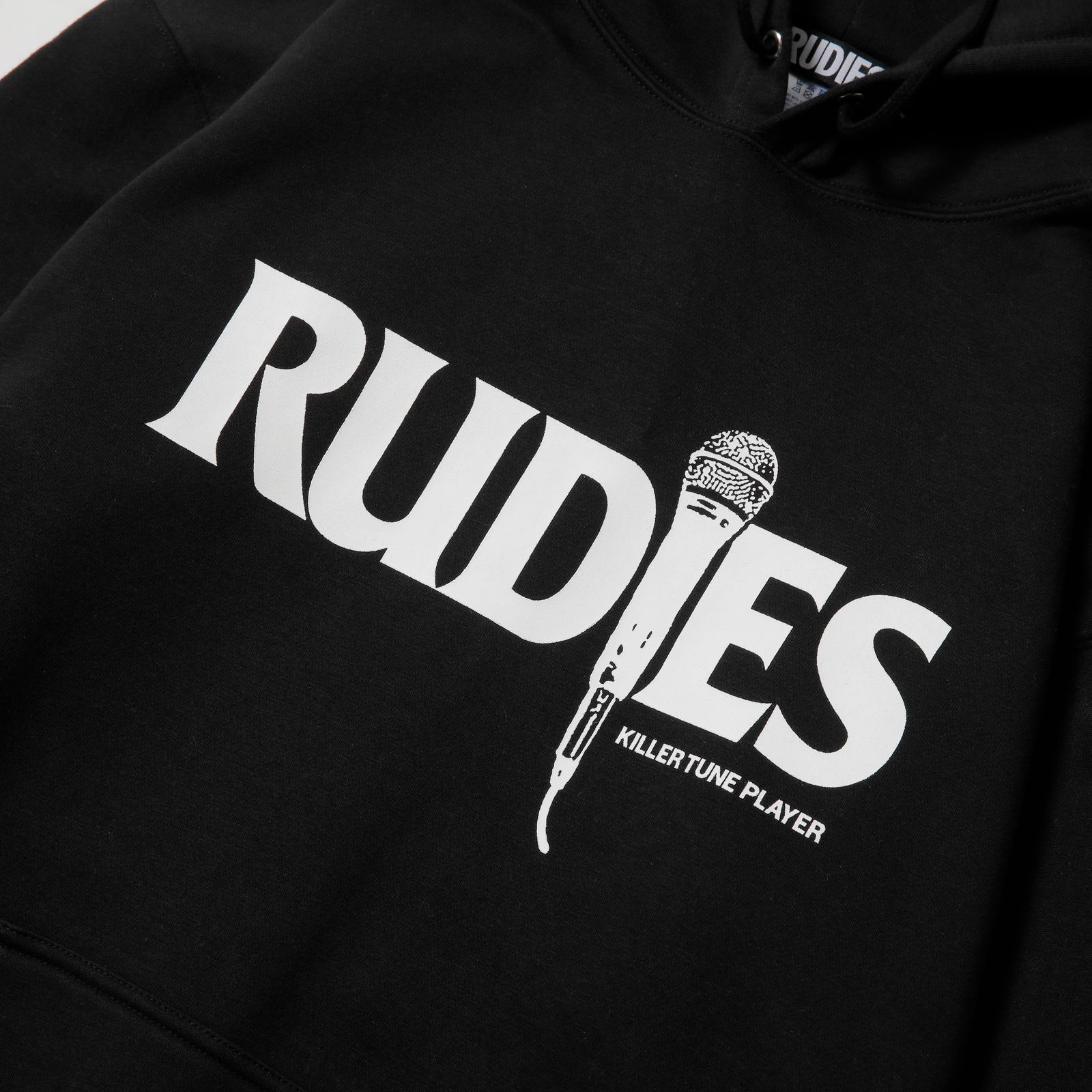 MICROPHONE SLICK HOOD-SWEAT