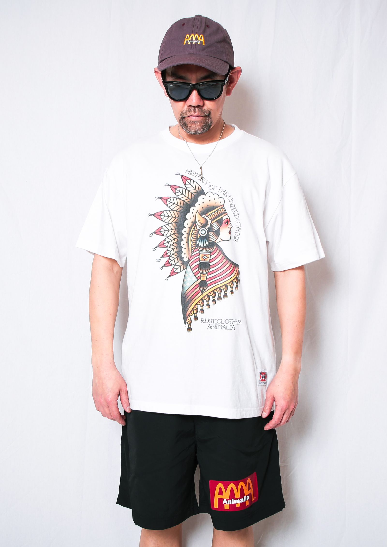 5.6oz S/S Tee - HISTORY OF USA