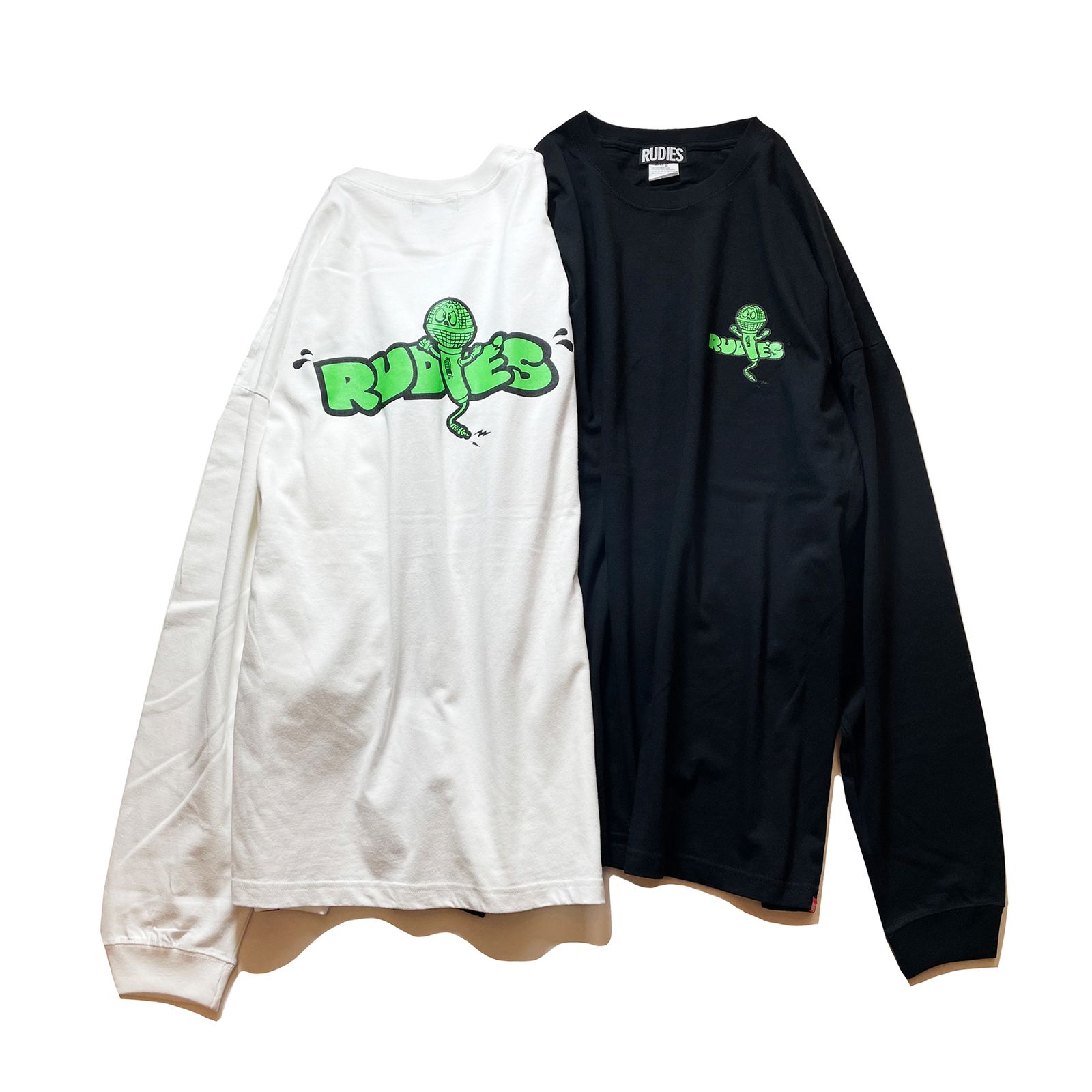 MIGHTY MIC BIGSILHOUETTE LS-TEE
