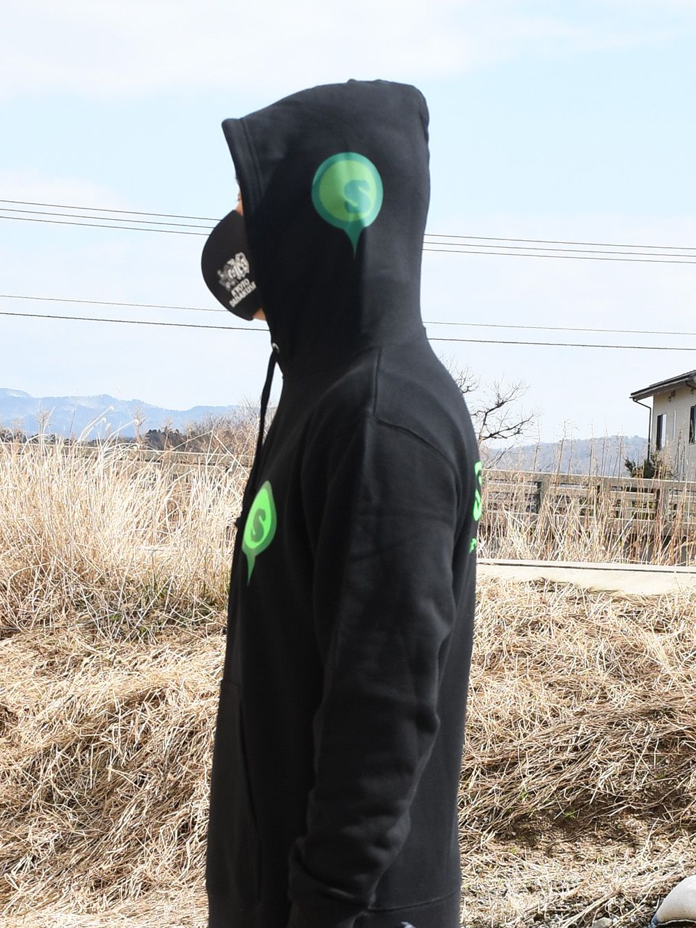 sd  fluorescence marks hoody