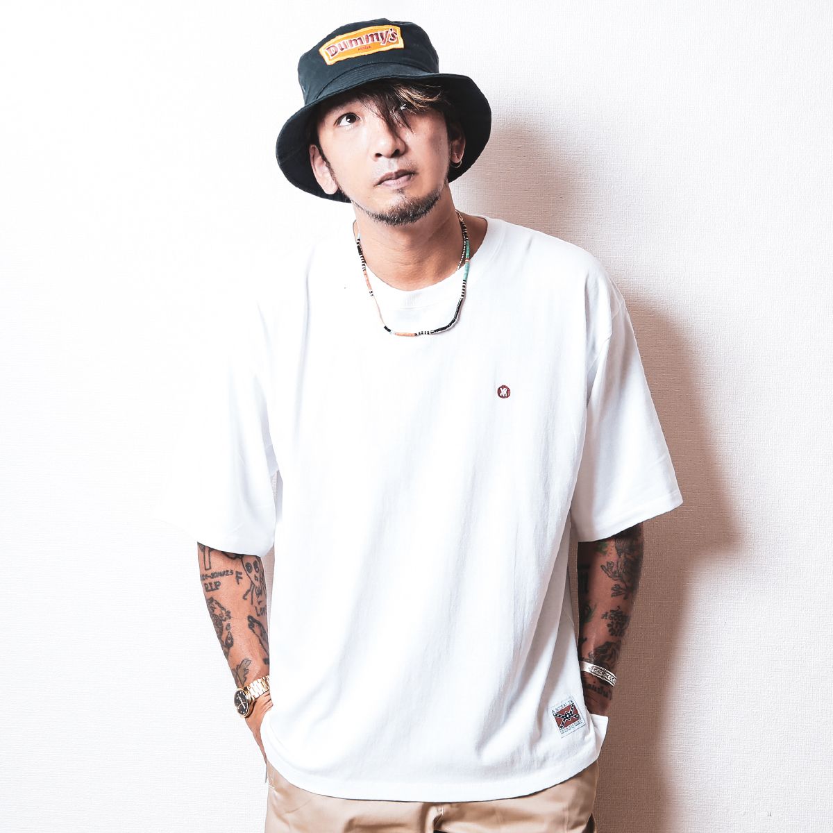 O/E Big silhouette Tee S/S - NO MOFO WAR
