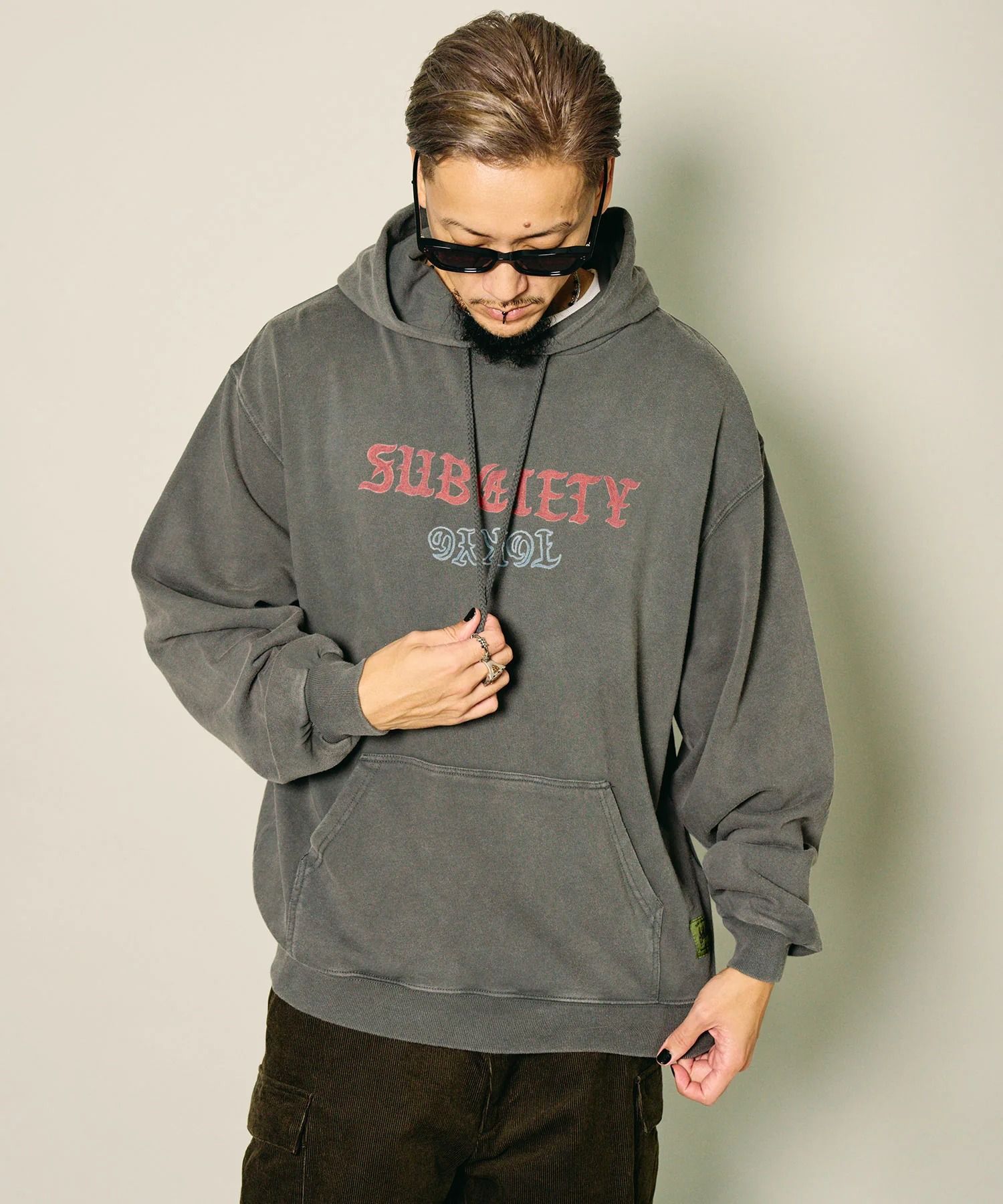 Fade wash hoodie