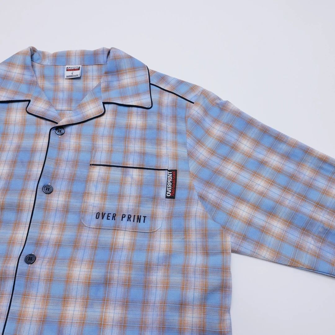 LOUNGE CHECK-SHIRT