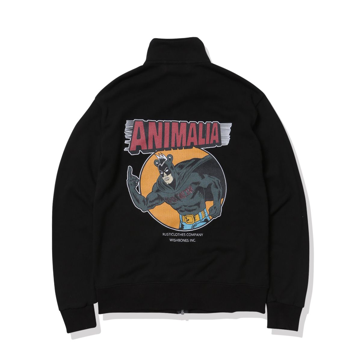 ”SKUNK-MAN” Zip-Up Sweat