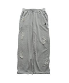 Distressed sweatpants