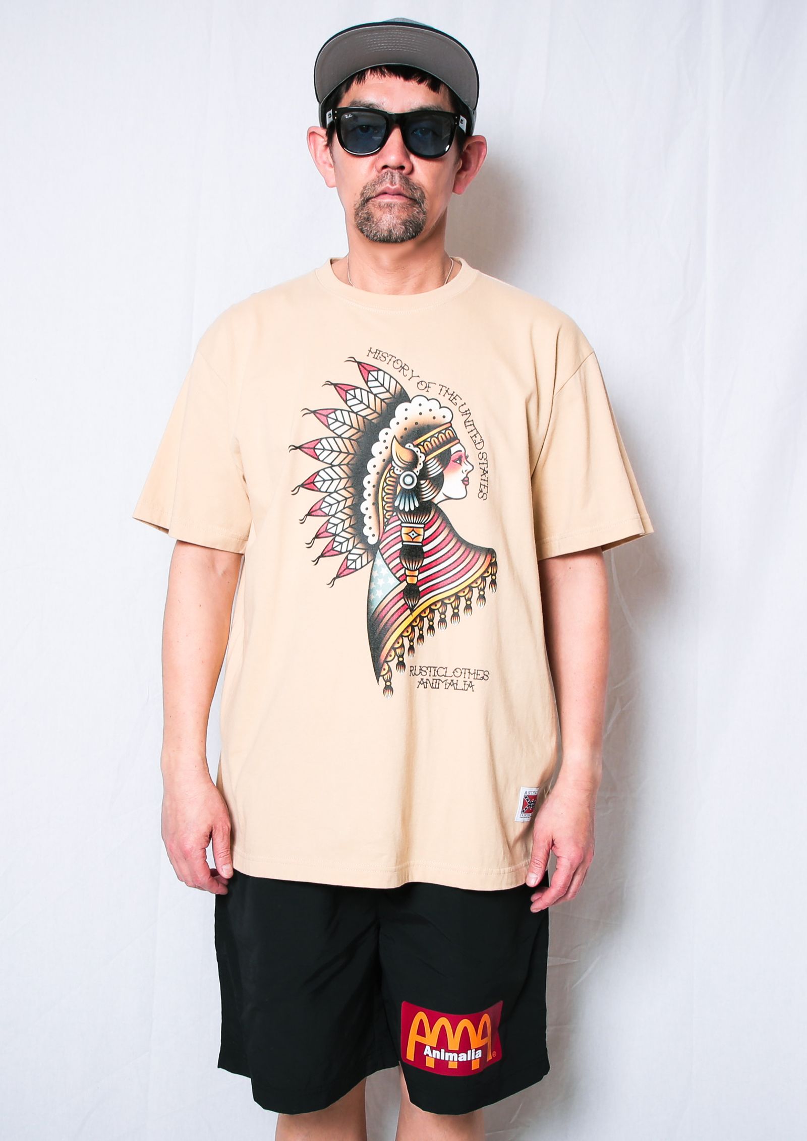 5.6oz S/S Tee - HISTORY OF USA