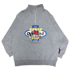 MUSIC&DINNING Half Zip pullover