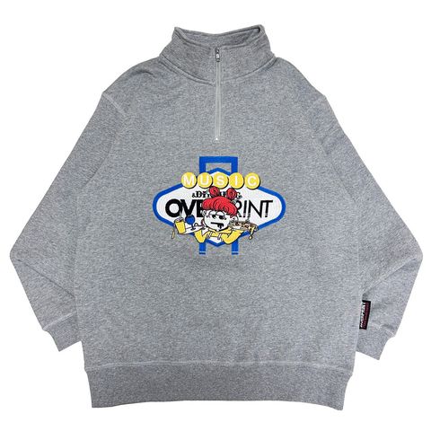 MUSIC&DINNING Half Zip pullover