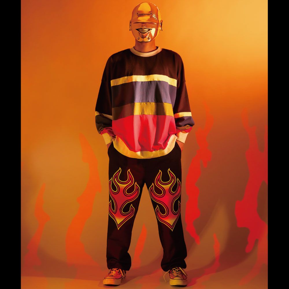 CANDY BORDER LONG-SLEEVE