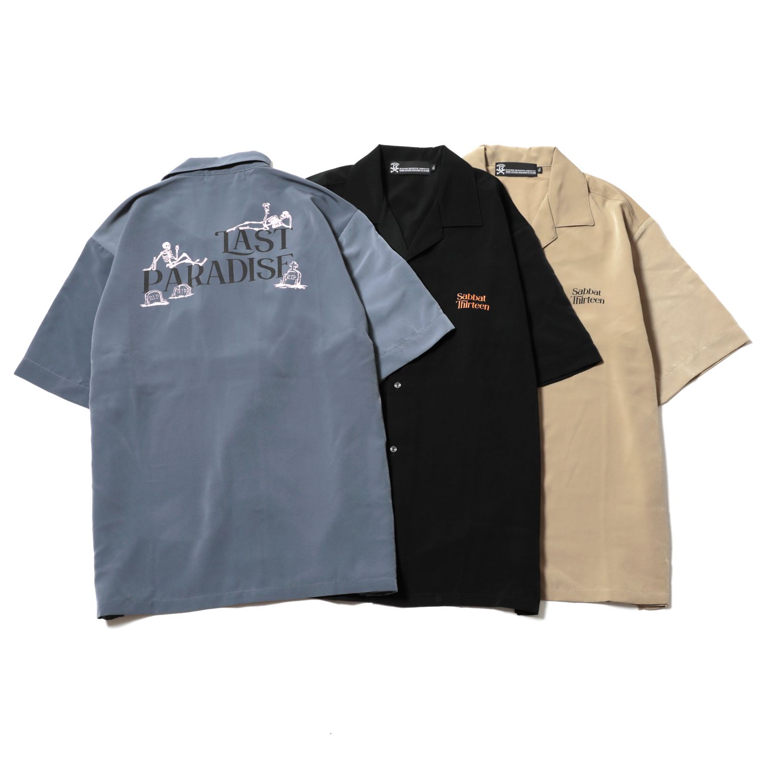 LAST PARADISE S/S SHIRTS
