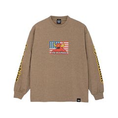 AMERICAN MONSTER FADE WASH LONG-TEE