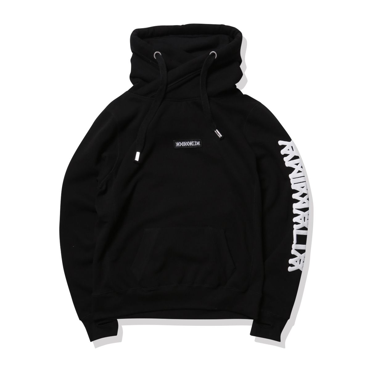 Cross-Neck Heavy Oz Hoodie