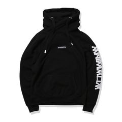 Cross-Neck Heavy Oz Hoodie