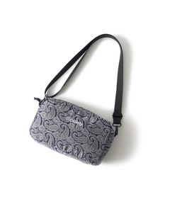 Paisley jacquard shoulder bag