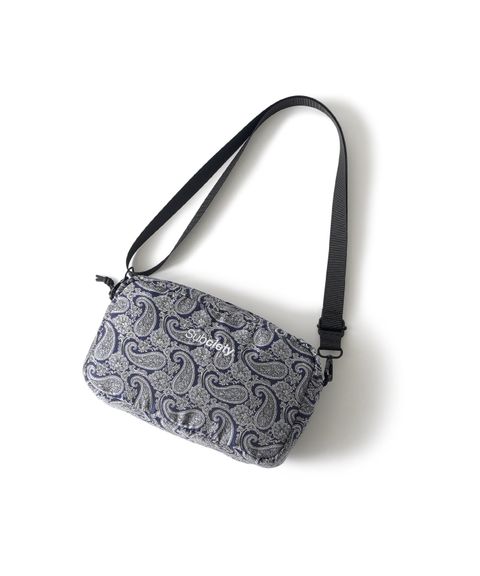 Paisley jacquard shoulder bag