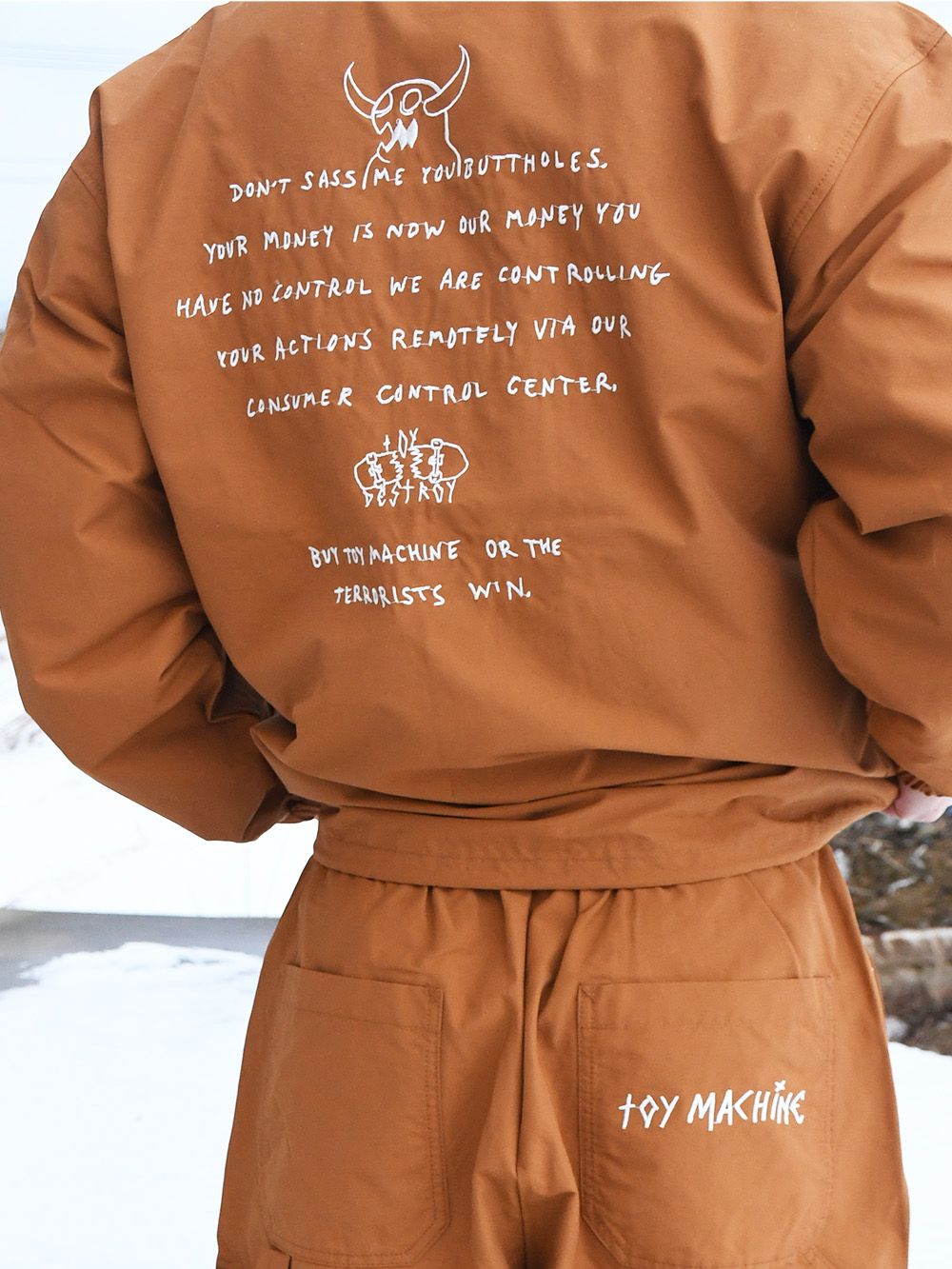 TOY MACHINE - MARKED MONSTER COACH-JACKET | DOLL TOY MACHINE - MARKED MONSTER COACH-JACKET | DOLL