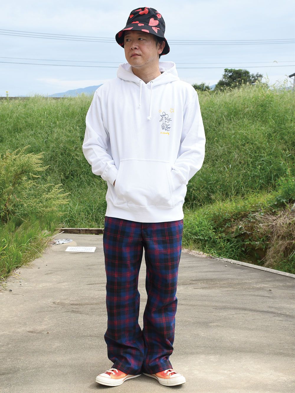 THRASHER×Keith Haring Hoodie