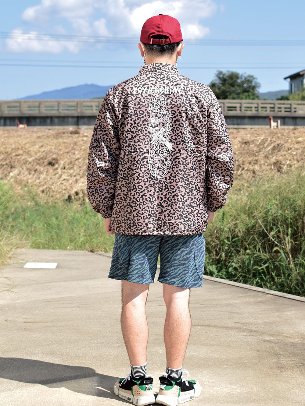 PATTERN PRINT COACH-JACKET