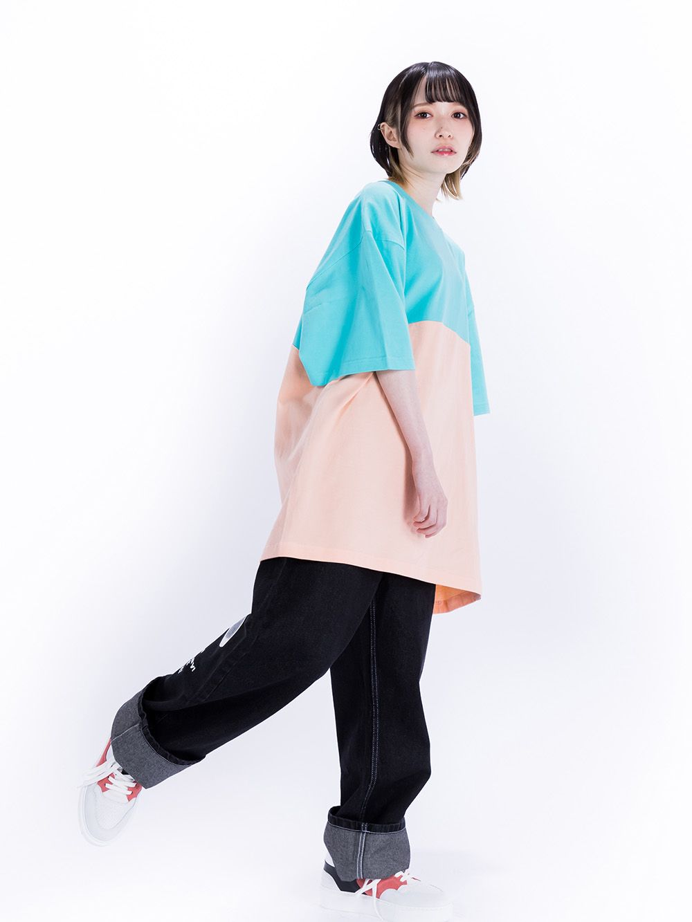 C/C Pansy Big Silhouette T-Shirt