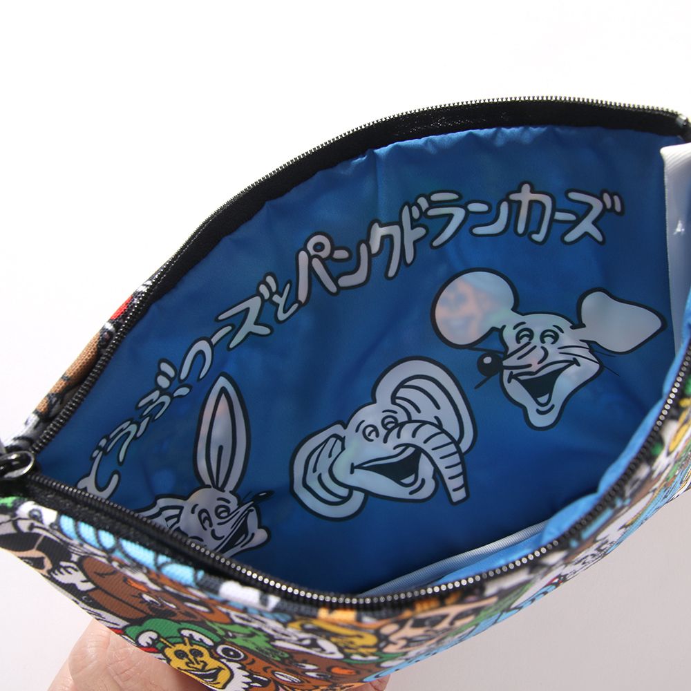 ［PDSxどうぶつーズ］総柄ポーチ