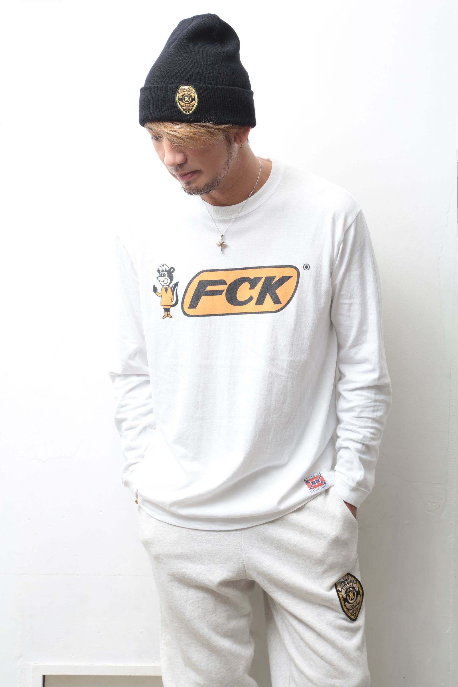“FCK” L/S TEE