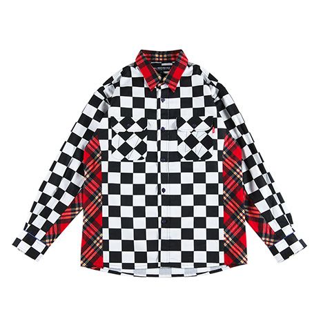 CHECKER FLAG-SHIRT