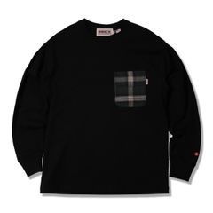 81.oz US  Cotton L/S -CHECK POCKET